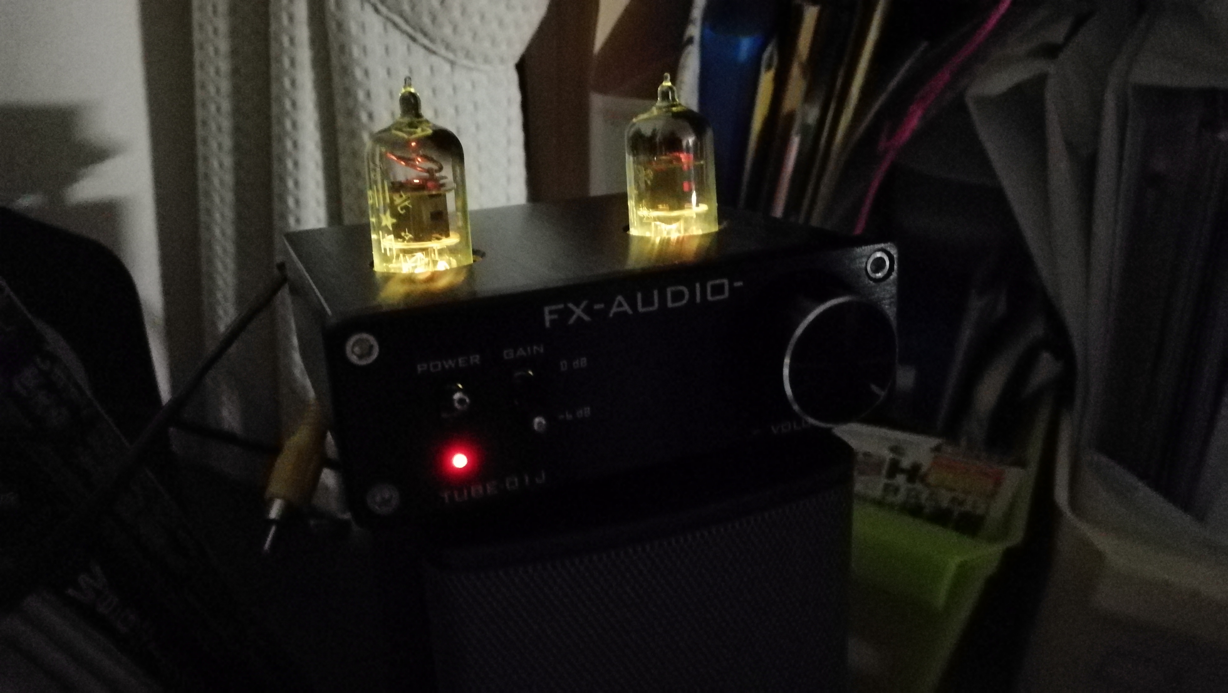 初めての真空管アンプfx Audio Tube 01jを買いました ぎりレコ